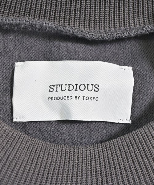 STUDIOUS（ステュディオス）Tシャツ・カットソー グレー サイズ:2(M位) メンズ/2200625397044