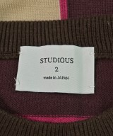 STUDIOUS（ステュディオス）ニット・セーター 茶 サイズ:2(M位) メンズ/2200629813175