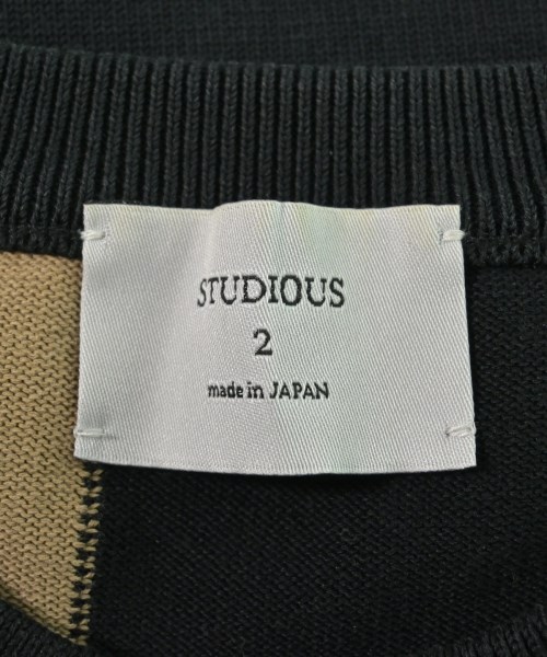 STUDIOUS（ステュディオス）ニット・セーター 黒 サイズ:2(M位) メンズ/2200629813182