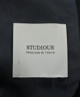 STUDIOUS（ステュディオス）チェスターコート 紺 サイズ:3(L位) メンズ/2200634520013
