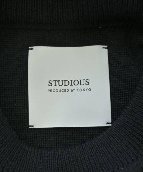 STUDIOUS（ステュディオス）ニット・セーター 黒 サイズ:3(L位) メンズ/2200634520020