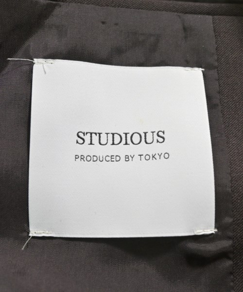 STUDIOUS（ステュディオス）テーラードジャケット 茶 サイズ:3(L位) メンズ/2200603589010