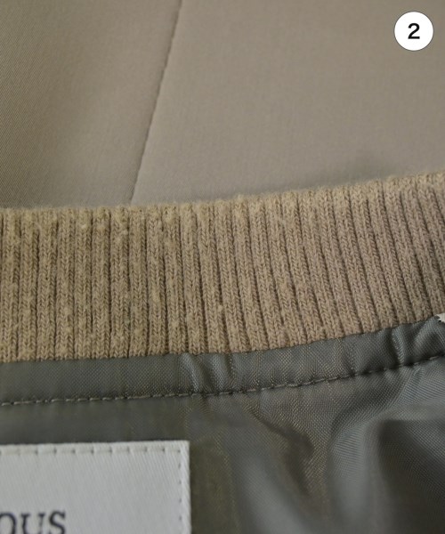 STUDIOUS（ステュディオス）スタジャン カーキ サイズ:2(M位) メンズ/2200611490025