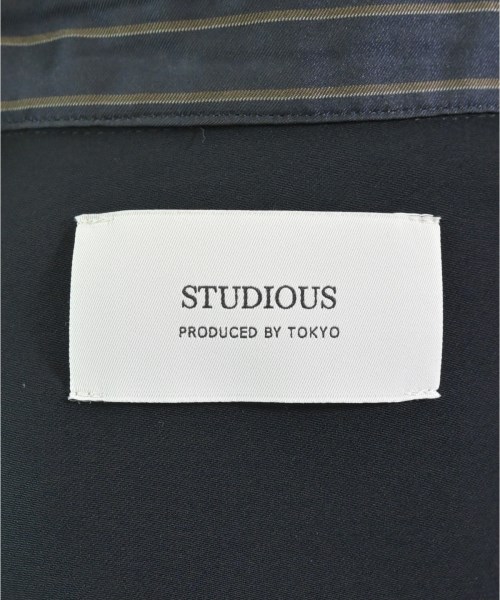 STUDIOUS（ステュディオス）カジュアルシャツ 紺 サイズ:36(S位) メンズ/2200611836076