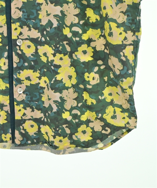 STUDIOUS（ステュディオス）カジュアルシャツ 緑 サイズ:44(S位) メンズ/2200607911053