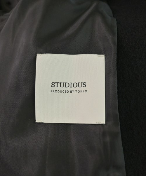 STUDIOUS（ステュディオス）チェスターコート 黒 サイズ:2(M位) メンズ/2200617602026