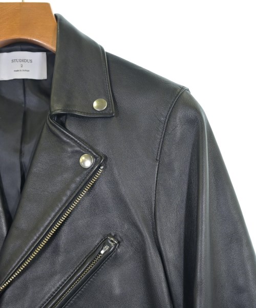 STUDIOUS（ステュディオス）ライダース 黒 サイズ:2(M位) メンズ/2200618197019