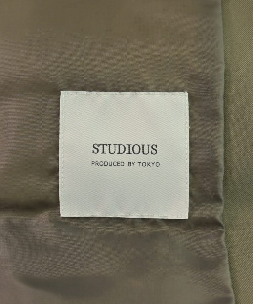 STUDIOUS（ステュディオス）ダウンジャケット/ダウンベスト カーキ サイズ:4(XL位) メンズ/2200619467012