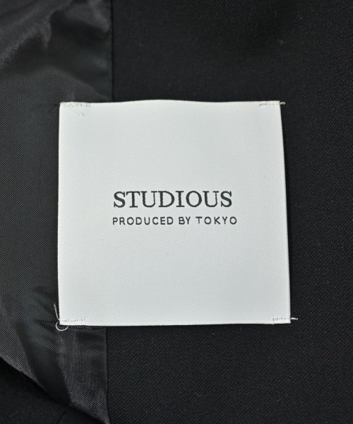 STUDIOUS（ステュディオス）カジュアルジャケット 黒 サイズ:3(L位) メンズ/2200602135041