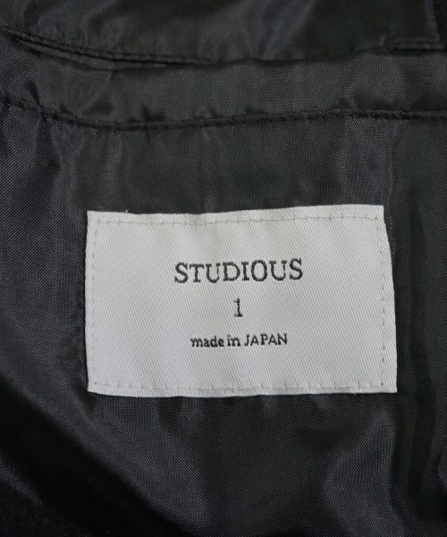 STUDIOUS（ステュディオス）カジュアルジャケット 黒 サイズ:1(S位) メンズ/2200676125047