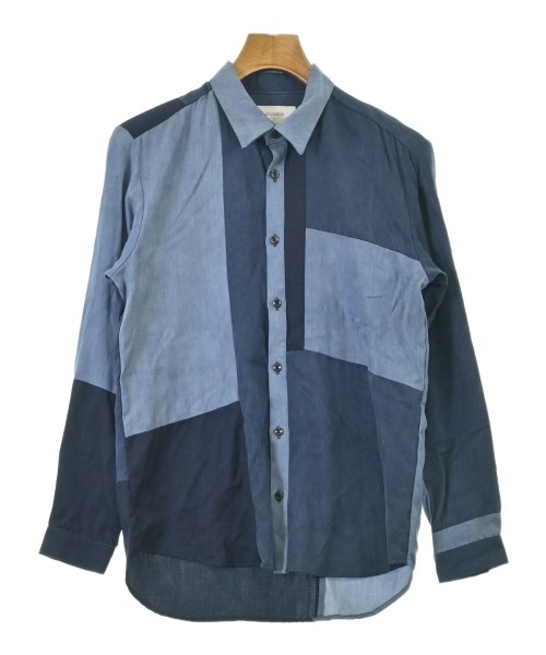 STUDIOUS(ステュディオス)カジュアルシャツ 紺 サイズ:1(S位)/2200672219382