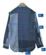 STUDIOUS（ステュディオス）カジュアルシャツ 紺 サイズ:1(S位) メンズ/2200672219382