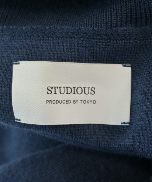 STUDIOUS（ステュディオス）ニット・セーター 紺 サイズ:3(L位) メンズ/2200678800072