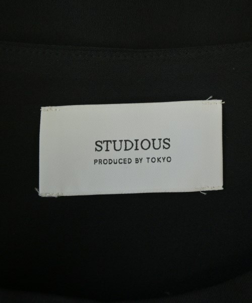 STUDIOUS（ステュディオス）カジュアルシャツ 黒 サイズ:2(M位) メンズ/2200678800089
