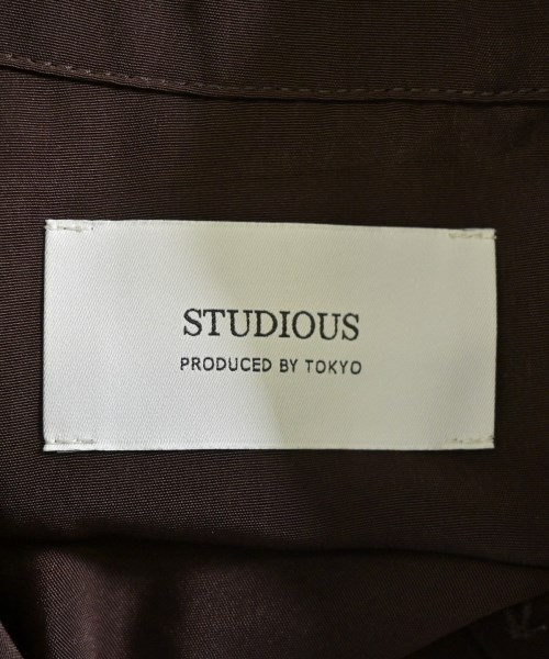 STUDIOUS（ステュディオス）カジュアルシャツ 茶 サイズ:3(L位) メンズ/2200698734067