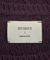 STUDIOUS（ステュディオス）ニット・セーター 紫 サイズ:1(S位) メンズ/2200698860131