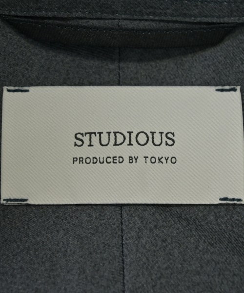 STUDIOUS（ステュディオス）カジュアルシャツ グレー サイズ:1(S位) メンズ/2200701758028