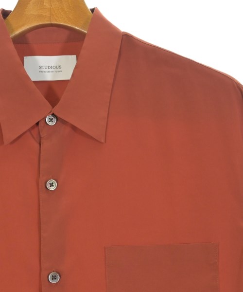 STUDIOUS（ステュディオス）カジュアルシャツ オレンジ サイズ:1(S位) メンズ/2200649956029