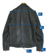 STUDIOUS（ステュディオス）ライダース 黒 サイズ:3(L位) メンズ/2200655918011