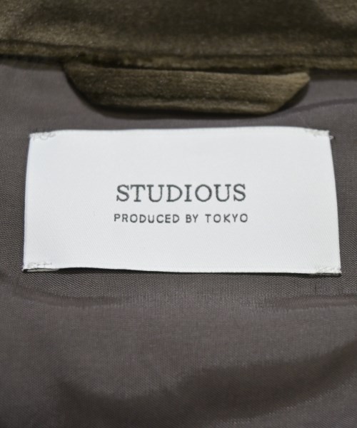 STUDIOUS（ステュディオス）カジュアルシャツ 茶 サイズ:2(M位) メンズ/2200700277131