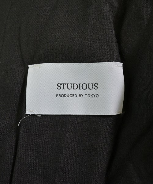 STUDIOUS（ステュディオス）スラックス 黒 サイズ:2(M位) メンズ/2200640621094