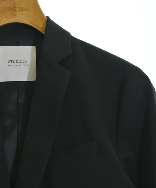 STUDIOUS（ステュディオス）カジュアルジャケット 黒 サイズ:1(S位) メンズ/2200642858054