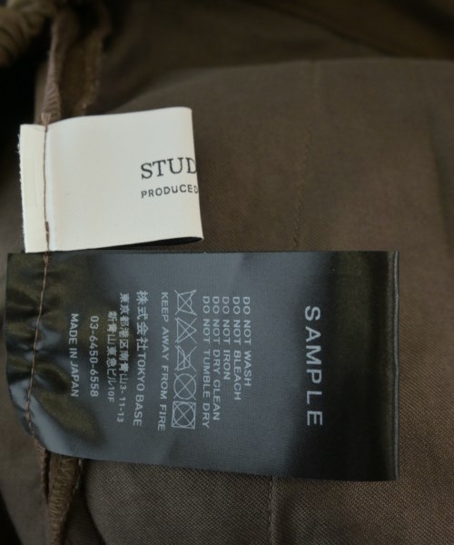 STUDIOUS（ステュディオス）スラックス 茶 サイズ:-(XS位) メンズ/2200653534107