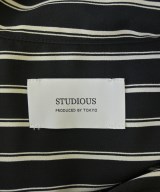 STUDIOUS（ステュディオス）カジュアルシャツ 黒 サイズ:1(S位) メンズ/2200704570108