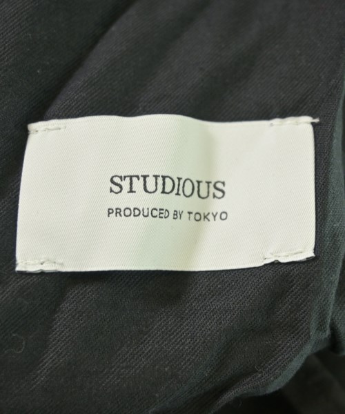 STUDIOUS（ステュディオス）スラックス 黒 サイズ:3(L位) メンズ/2200666957016