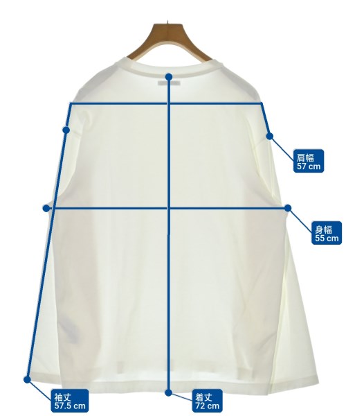 STUDIOUS（ステュディオス）Tシャツ・カットソー 白 サイズ:3(L位) メンズ/2200735382060