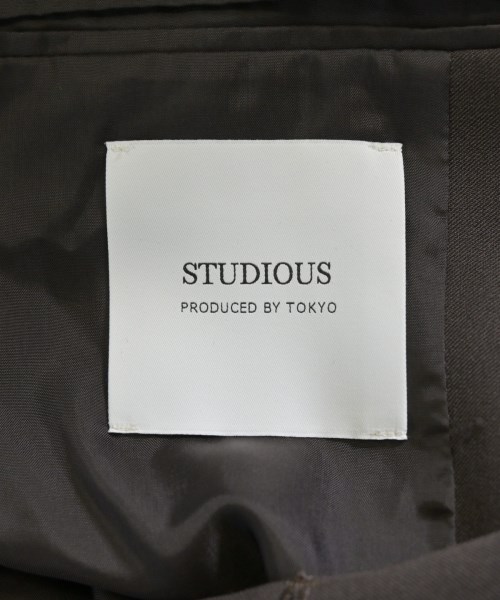STUDIOUS（ステュディオス）カジュアルジャケット 茶 サイズ:3(L位) メンズ/2200718702014
