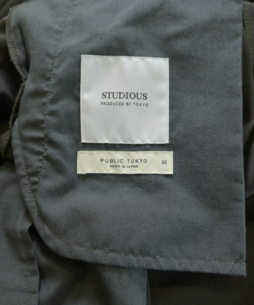 STUDIOUS（ステュディオス）スラックス カーキ サイズ:2(M位) メンズ/2200722278024