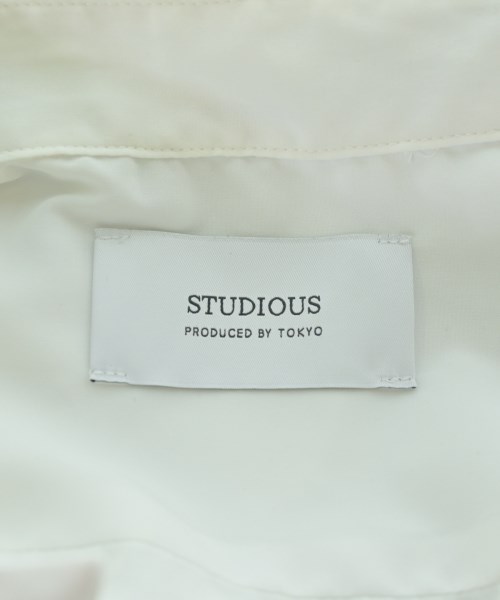 STUDIOUS（ステュディオス）カジュアルシャツ 白 サイズ:1(S位) メンズ/2200690307146