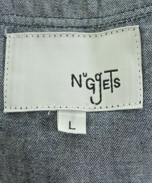 NuGgETS（ナゲッツ）カジュアルシャツ 紺 サイズ:L メンズ/2200682151276