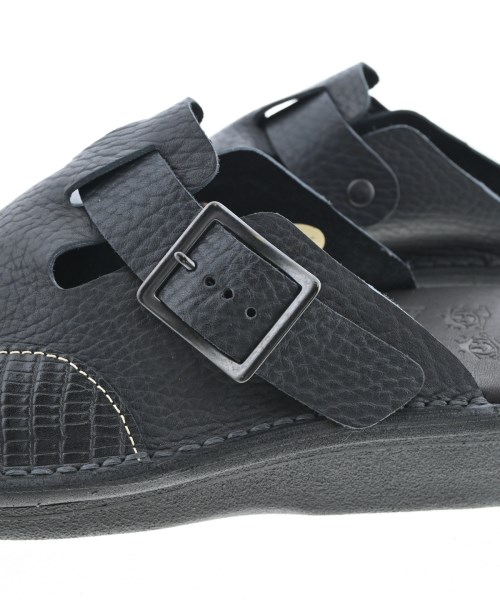 SUNSEA（サンシー）サンダル 黒 サイズ:24.5cm レディース/2200609923023