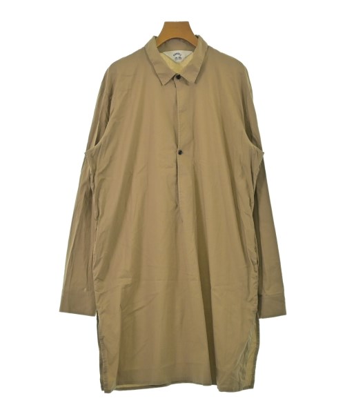 SUNSEA(サンシー)シャツワンピース 茶 サイズ:3(L位)/2200667440050