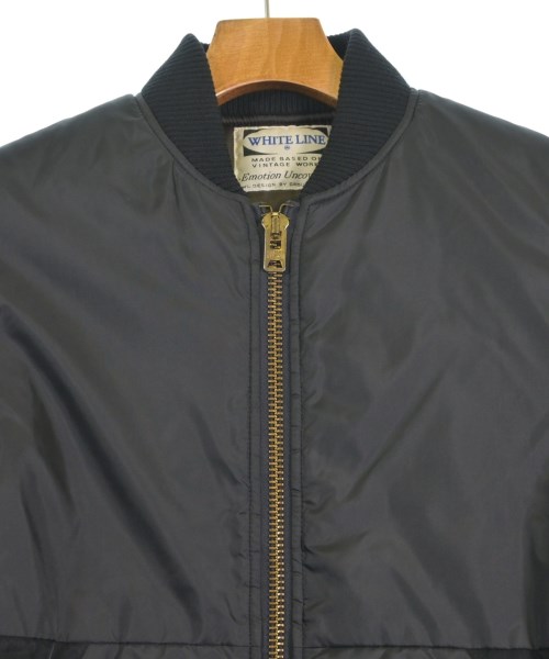 WHITELINE（ホワイトライン）ミリタリーブルゾン 黒 サイズ:46(M位) メンズ/2200618409068