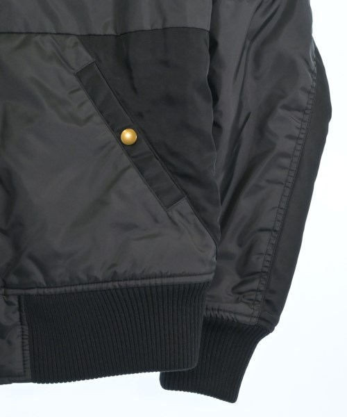 WHITELINE（ホワイトライン）ミリタリーブルゾン 黒 サイズ:46(M位) メンズ/2200618409068