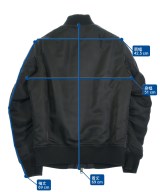 WHITELINE（ホワイトライン）ミリタリーブルゾン 黒 サイズ:46(M位) メンズ/2200618409068