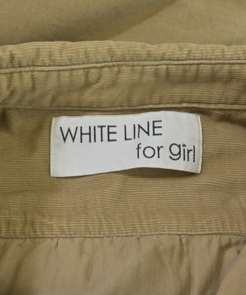 WHITELINE（ホワイトライン）カジュアルシャツ ベージュ サイズ:F レディース/2200647103142