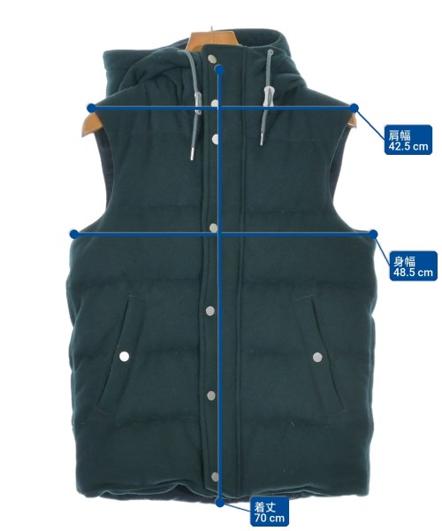 LORINZA（ロリンザ）ダウンジャケット/ダウンベスト 緑 サイズ:-(M位) メンズ/2200632289011