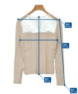 FRAY I.D（フレイアイディー）ニット・セーター ベージュ サイズ:F レディース/2200619623012