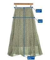 FRAY I.D（フレイアイディー）ロング・マキシ丈スカート 緑 サイズ:1(M位) レディース/2200615653051