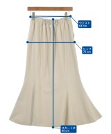 FRAY I.D（フレイアイディー）ロング・マキシ丈スカート ベージュ サイズ:ONE レディース/2200635720047