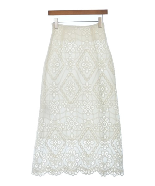 FRAY I.D（フレイアイディー）ロング・マキシ丈スカート 白 サイズ:0(S位) レディース/2200636572188