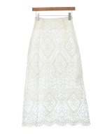 FRAY I.D（フレイアイディー）ロング・マキシ丈スカート 白 サイズ:0(S位) レディース/2200636572188