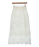 FRAY I.D（フレイアイディー）ロング・マキシ丈スカート 白 サイズ:0(S位) レディース/2200636572188