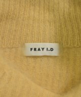 FRAY I.D（フレイアイディー）ニット・セーター 黄 サイズ:F レディース/2200594229247