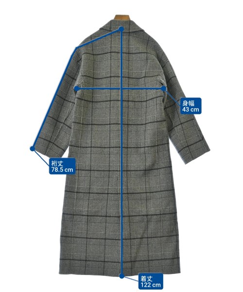 FRAY I.D（フレイアイディー）チェスターコート グレー サイズ:0(S位) レディース/2200632458011