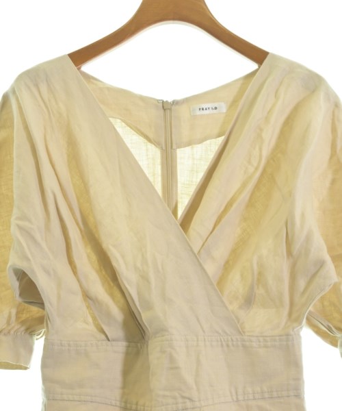 FRAY I.D（フレイアイディー）ワンピース ベージュ サイズ:1(M位) レディース/2200634351129